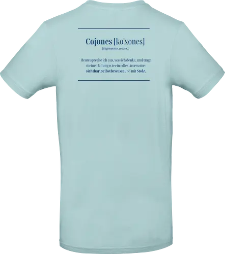 Cojones-Tagesmotto