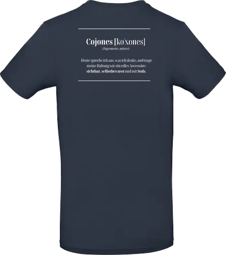 Cojones-Tagesmotto