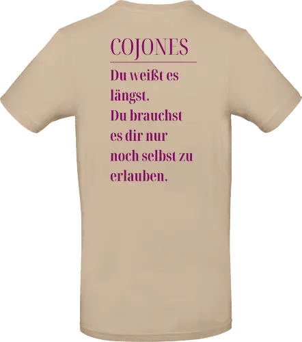 Cojones [koˈxones]-Du weißt es längst.