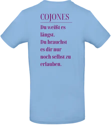 Cojones [koˈxones]-Du weißt es längst.