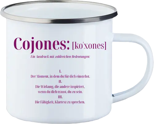 Cojones [koˈxones]-Mehr als ein Wort