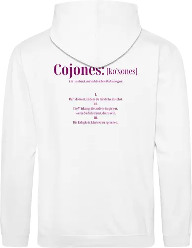Cojones [koˈxones]-Mehr als ein Wort