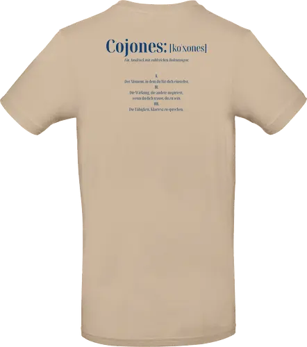 Cojones [koˈxones]-Mehr als ein Wort
