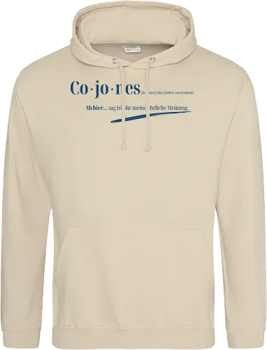 Cojones-Grenzen ziehen - Frontdruck Brust