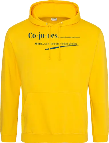 Cojones-Grenzen ziehen