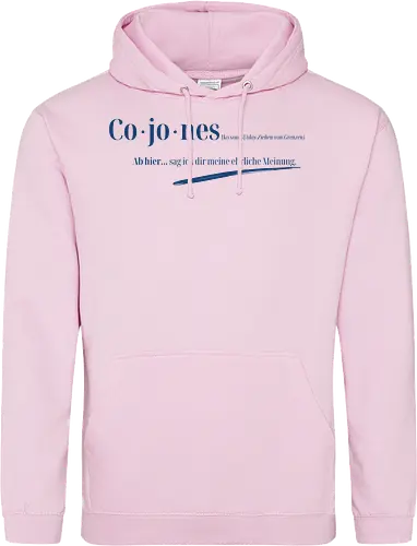 Cojones-Grenzen ziehen