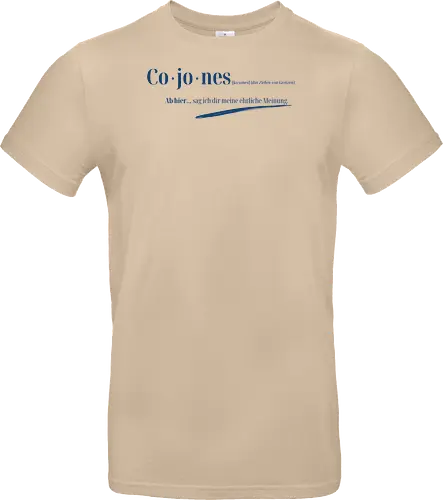 Cojones-Grenzen ziehen