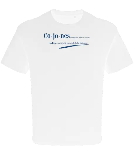Cojones-Grenzen ziehen