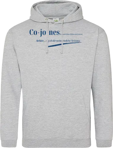 Cojones-Grenzen ziehen