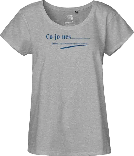 Cojones-Grenzen ziehen