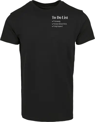 Cojones-To-Do List