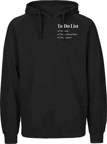 Cojones-To-Do List -Pocketdruck (helle Schrift)