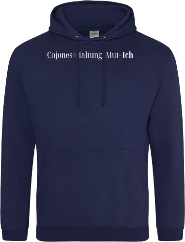 Cojones=Ich