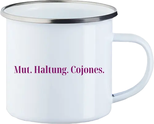Cojones-Mut und Haltung