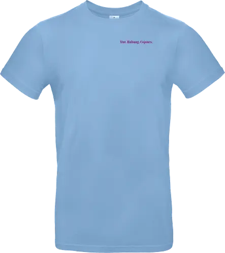 Cojones-Mut und Haltung - Pocketdruck (lila Schrift)