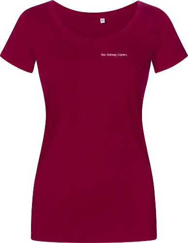 Cojones-Mut und Haltung -Pocketdruck (weiße Schrift)