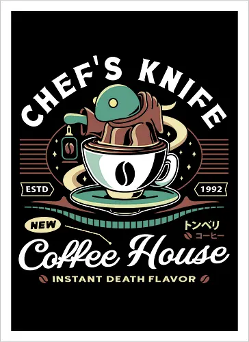 Chefs Knife Coffee Crest