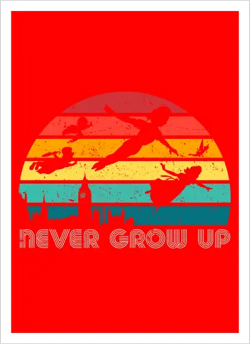 Never grow up vintage