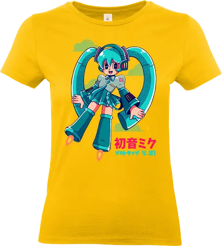 HATSUNE MIKU - hatsune miku, miku, astro boy, manga, anime, kawaii, vocaloid, cute - Standard T-Shirt (Frauen)