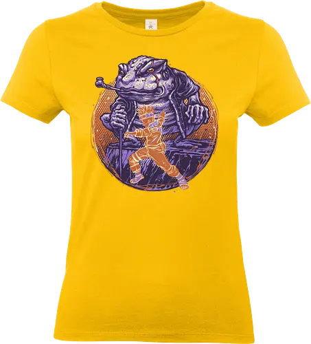 Spirit of the Grumpy Toad - Anime, Japanese, Manga, superhero, animated, ninja, adventure, cartoons - Standard T-Shirt (Frauen)