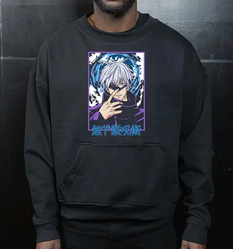 Gojo Satoru Unlimited Void Jujutsu Anime Art