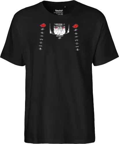 Itachi Uchiha Mangekyo Sharingan Minimalist Shinobi Art
