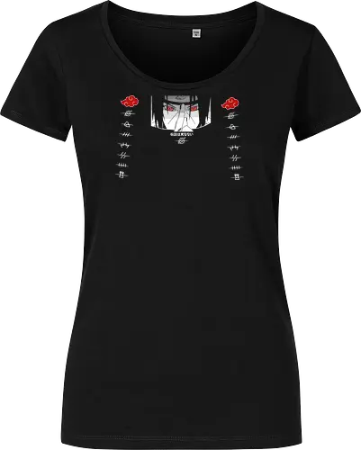 Itachi Uchiha Mangekyo Sharingan Minimalist Shinobi Art