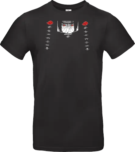 Itachi Uchiha Mangekyo Sharingan Minimalist Shinobi Art