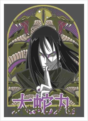 Orochimaru Sanin Forbidden Jutsu Shinobi Art