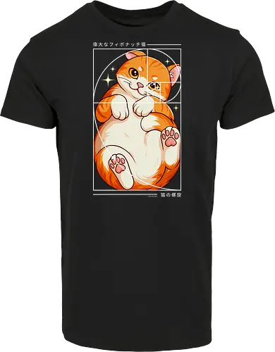 Die Katze der Fibonacci-Spirale