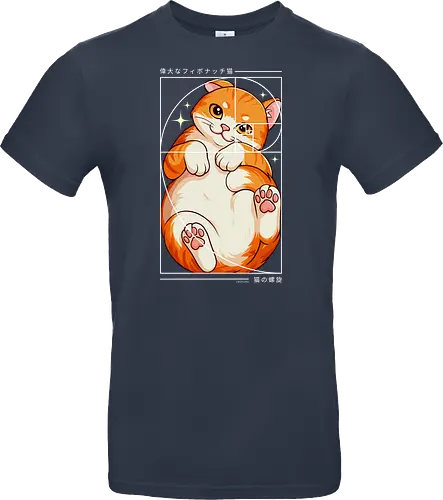 Die Katze der Fibonacci-Spirale