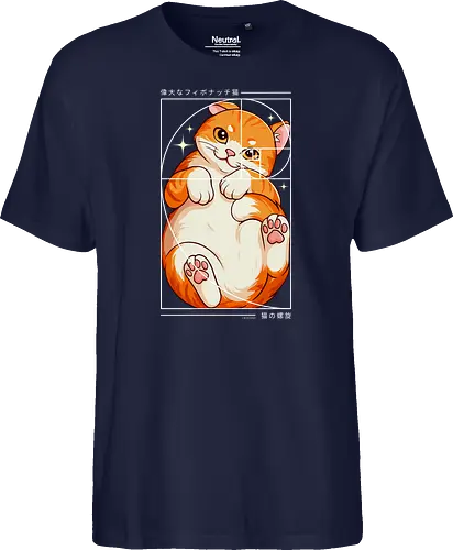 Die Katze der Fibonacci-Spirale