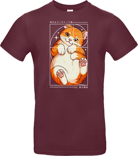 Die Katze der Fibonacci-Spirale