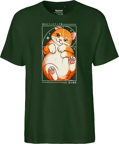 Die Katze der Fibonacci-Spirale