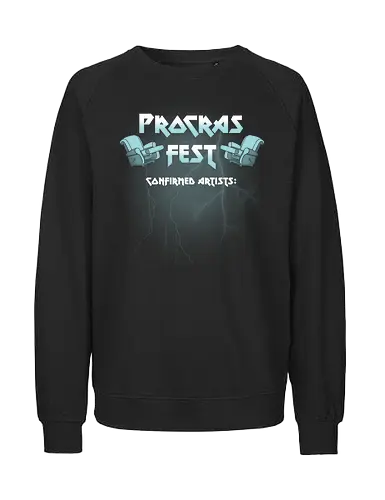 Procras Fest! - procrastination, procrastinate, procras, funny, music, fest, festival, summer, chill - Fairtrade Sweatshirt