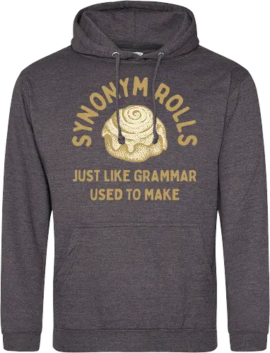 Synonym Rolls" Funny Grammar Pun Art Print