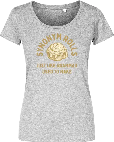 Synonym Rolls" Funny Grammar Pun Art Print