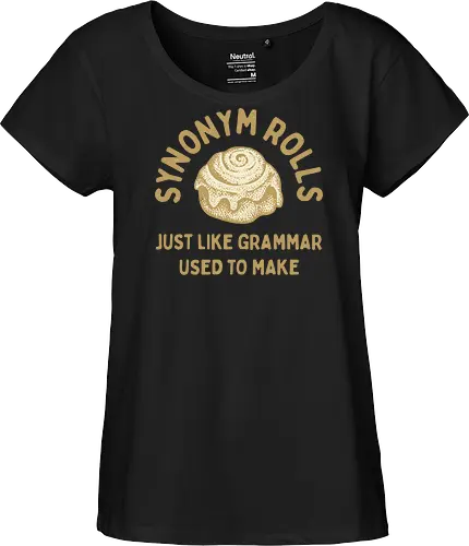 Synonym Rolls" Funny Grammar Pun Art Print