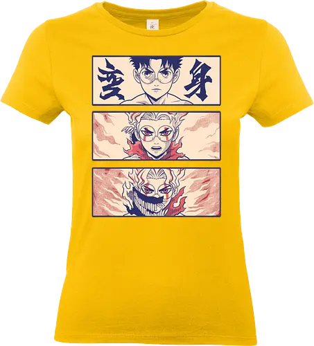 ghost henshin  - anime, manga, granny, turbo, racing, sport, alien, ghost, scifi, ufo, science, supranatural - Standard T-Shirt (Frauen)