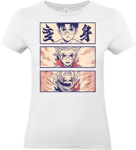 ghost henshin  - anime, manga, granny, turbo, racing, sport, alien, ghost, scifi, ufo, science, supranatural - Standard T-Shirt (Frauen)