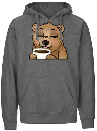 Powie - Kaffee - Fairtrade Hoodie