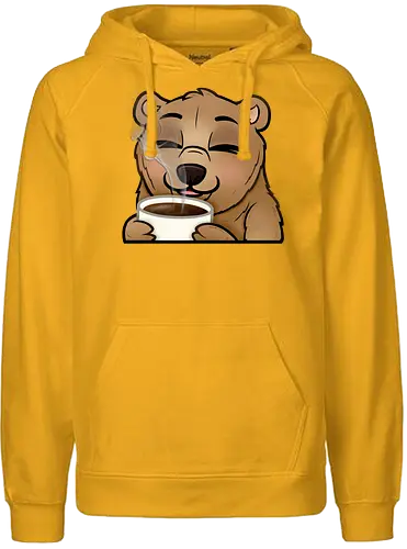 Powie - Kaffee - Fairtrade Hoodie