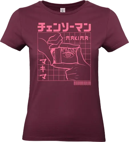 Eyes of Control - makima, anime, manga, denji, power, Chainsaw, chainsawman, pochita, chainsaw, aki, csm, japan, devil, kobeni, himeno - Standard T-Shirt (Frauen)