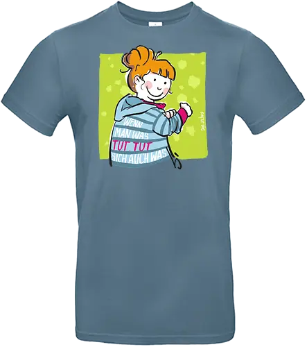 Tut.Tut - Ringelpullisprüche, Ringeldinger, streifenweise, Spruch, Weisheit, Motivation, Ringelpulli, Sprüche Shirt, Cartoon Illustration, Statement Shirt, Handgezeichnet, Humor, Selbstironie, Streifenpulli, Spruchshirt deutsch - Standard T-Shirt