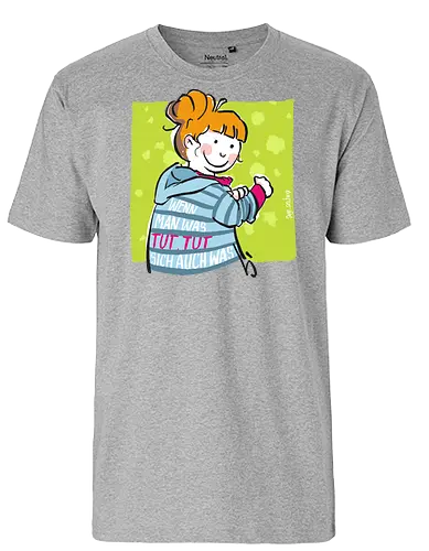 Tut.Tut - Ringelpullisprüche, Ringeldinger, streifenweise, Spruch, Weisheit, Motivation, Ringelpulli, Sprüche Shirt, Cartoon Illustration, Statement Shirt, Handgezeichnet, Humor, Selbstironie, Streifenpulli, Spruchshirt deutsch - Fairtrade T-Shirt