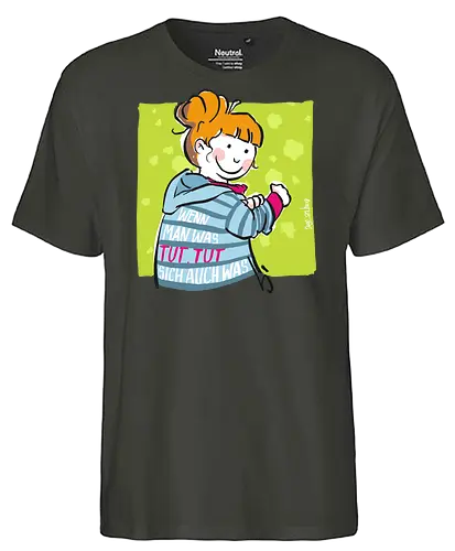 Tut.Tut - Ringelpullisprüche, Ringeldinger, streifenweise, Spruch, Weisheit, Motivation, Ringelpulli, Sprüche Shirt, Cartoon Illustration, Statement Shirt, Handgezeichnet, Humor, Selbstironie, Streifenpulli, Spruchshirt deutsch - Fairtrade T-Shirt