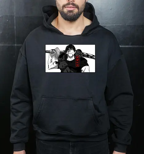 Yuta Okkotsu Rika Orimoto Jujutsu 0 Anime Art