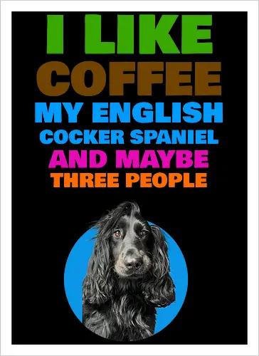 Coffee & Cocker Spaniel