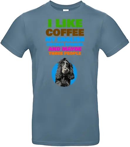 Coffee & Cocker Spaniel - Coffee, Cocker Spaniel - Standard T-Shirt