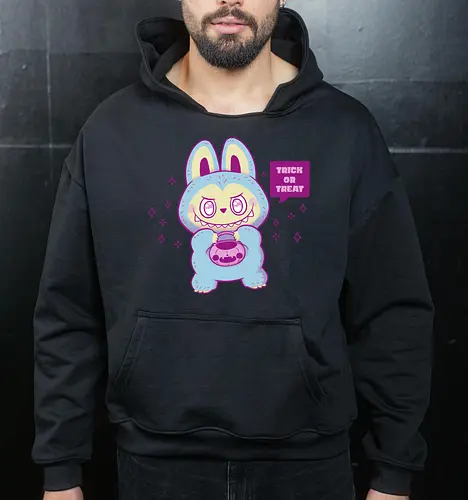 Halloween Monster Bunny Trick or Treat